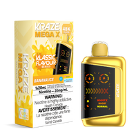 Kraze Mega X - Banana Ice