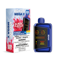 Kraze Mega X - Blueberry Watermelon Ice (AB)