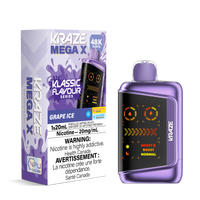 Kraze Mega X - Grape Ice