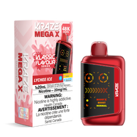 Kraze Mega X - Lychee Ice