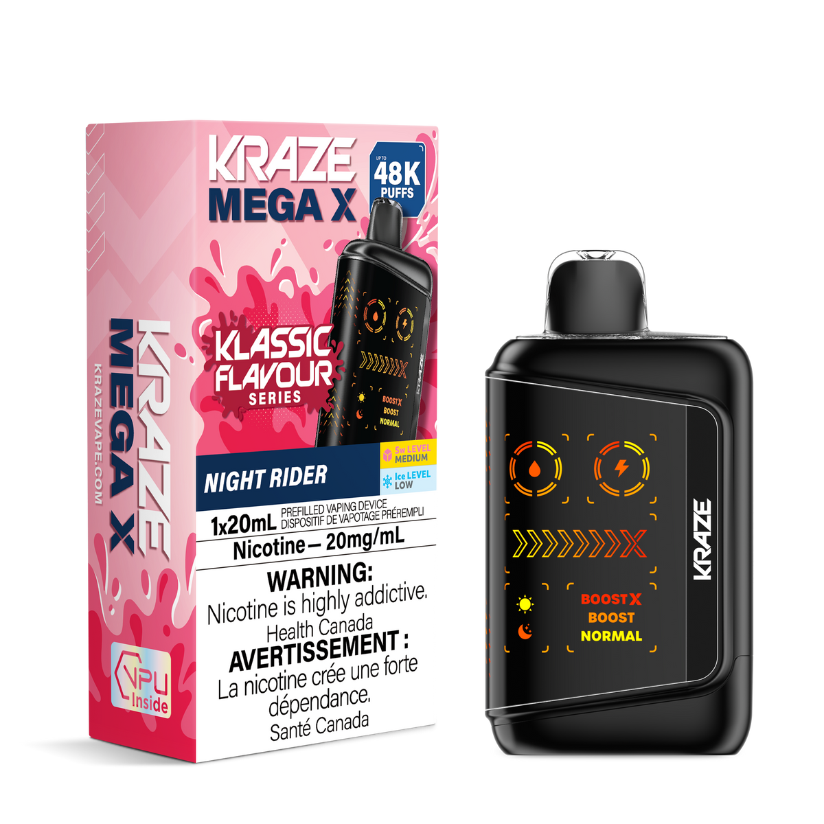 Kraze Mega X - Night Rider (AB)