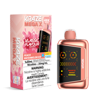 Kraze Mega X - Peach Watermelon Ice