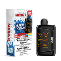Kraze Mega X - Red Lightning Ice