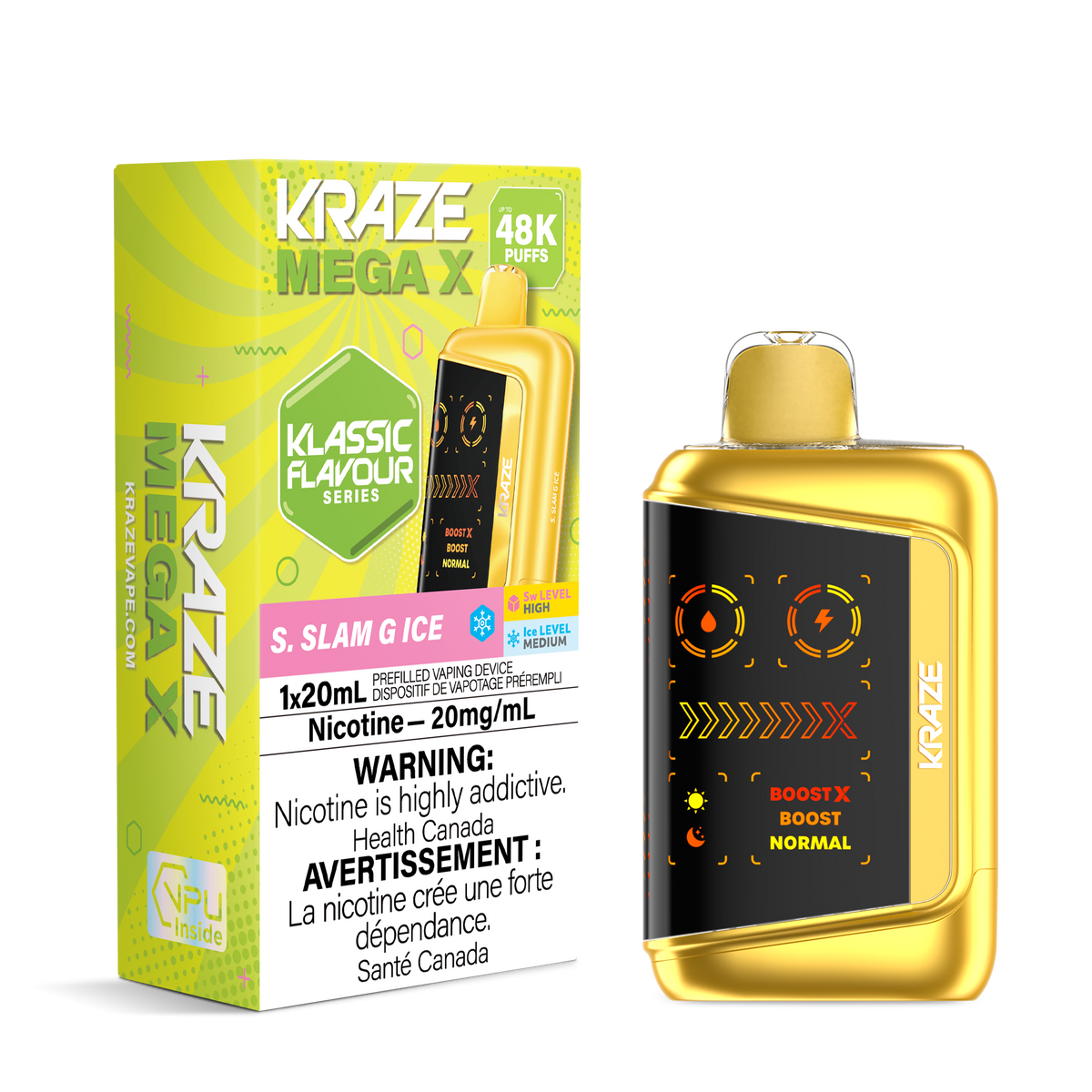 Kraze Mega X - S. Slam G Ice (MB)