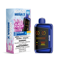 Kraze Mega X - Triple Berry Ice (AB)