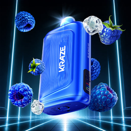 Kraze Giga - Blue Razz Ice
