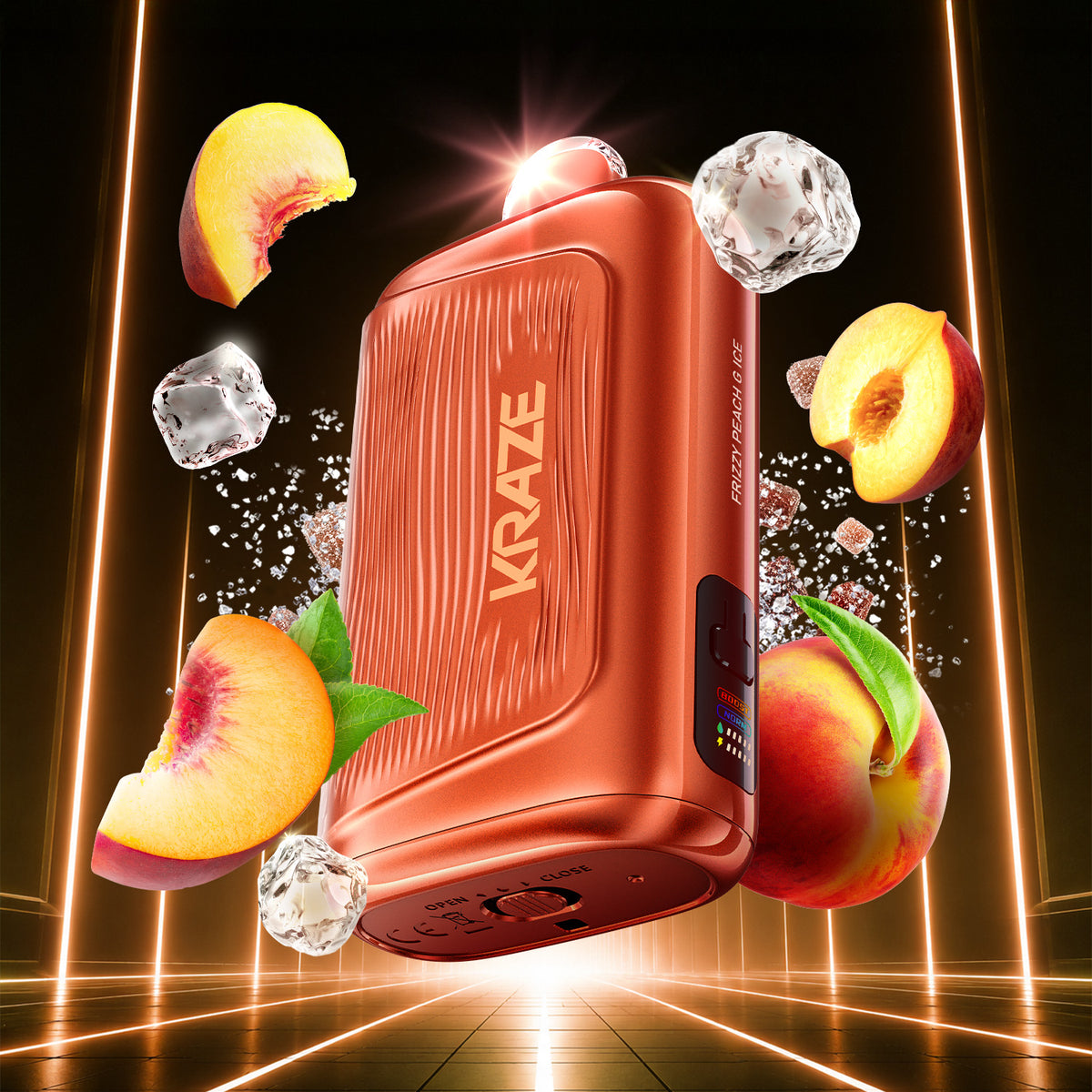 Kraze Giga - Frizzy Peach G Ice