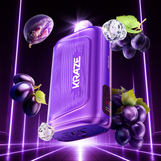 Kraze Giga - Grape Ice