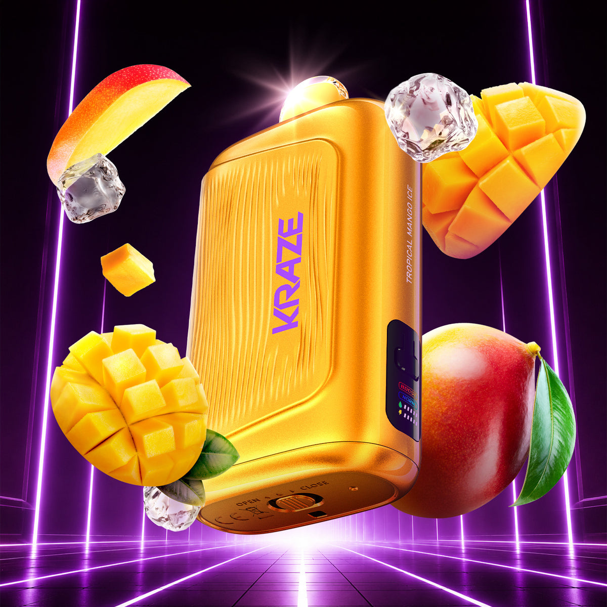 Kraze Giga - Tropical Mango Ice (AB)
