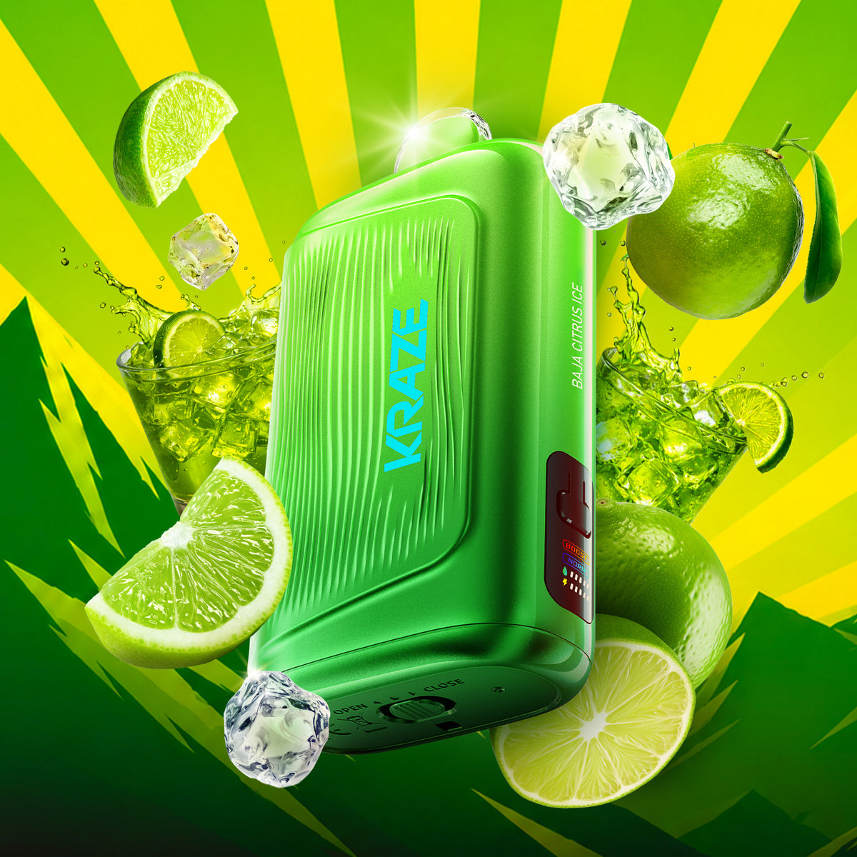 Kraze Giga - Baja Citrus Ice