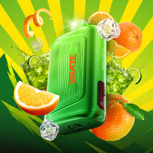 Kraze Giga - Orange Citrus Ice (AB)
