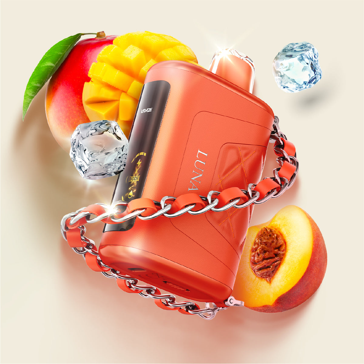 Kraze Luna - Amber Peach Mango Ice (MB)