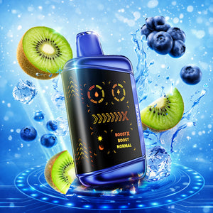 Kraze Mega X - Blueberry Kiwi Ice (AB)