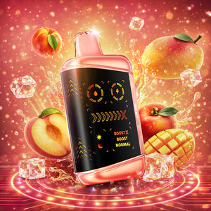 Kraze Mega X - Peach Mango Ice