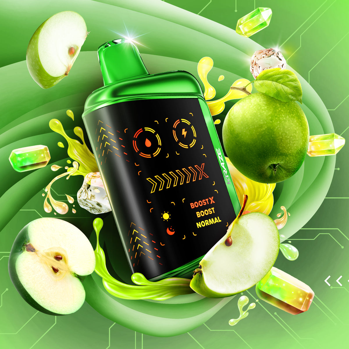 Kraze Mega X - S. Apple G Ice