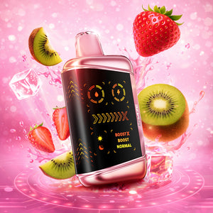 Kraze Mega X - Strawberry Kiwi Ice (AB)