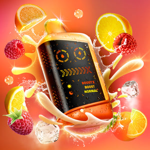 Kraze Mega X - Orange Raspberry KO Ice (MB)